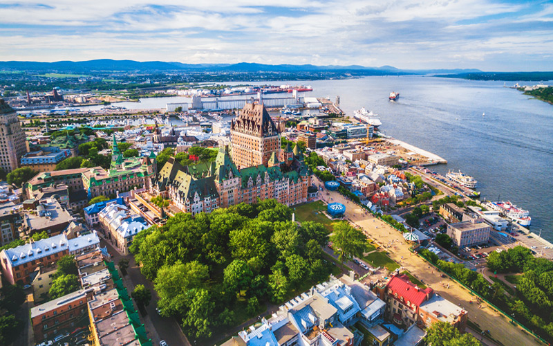Port de Québec et Vieux-Québec
